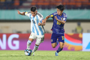 Lee más sobre el artículo La Selección argentina venció a Japón y se acomodó en su grupo en el Mundial Sub 17