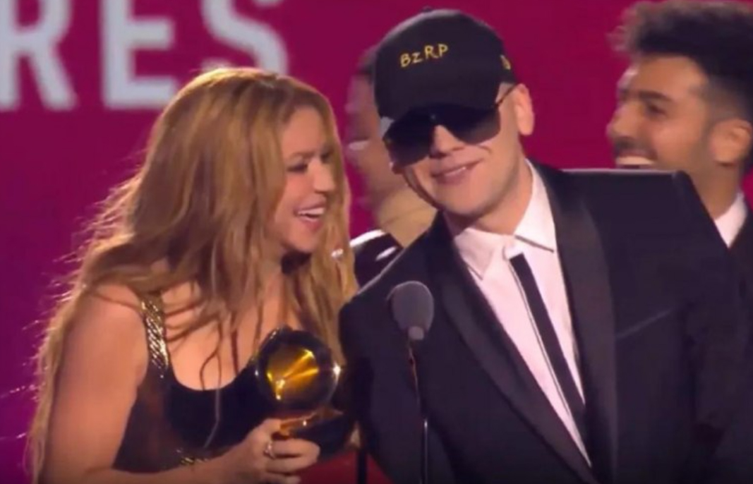 Lee más sobre el artículo Latin Grammy 2023: Shakira y Bizarrap se llevaron el premio a Mejor Canción Pop