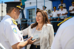 Lee más sobre el artículo Arabela Carreras encabezó el acto por el Día de la Policía