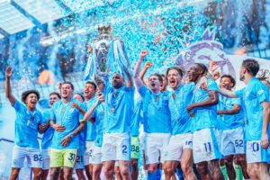 Lee más sobre el artículo El Manchester City de Julian Álvarez es campeón por cuarta vez consecutiva