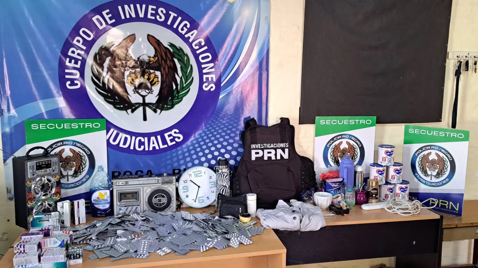 Lee más sobre el artículo La Policía de Río Negro recuperó los elementos robados del hospital de Roca