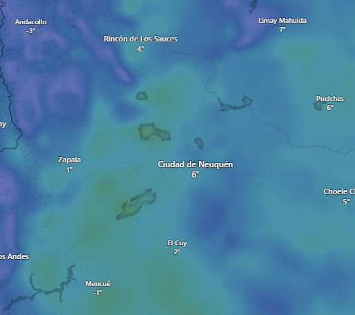 En este momento estás viendo ¿Va a nevar en el Alto Valle?