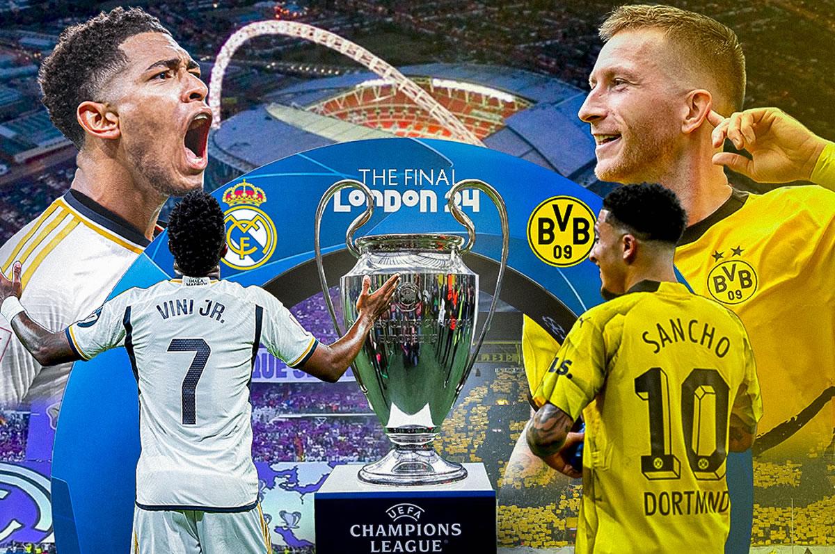 En este momento estás viendo Borussia Dortmund y Real Madrid disputan en el Wembley la final de la Champions League