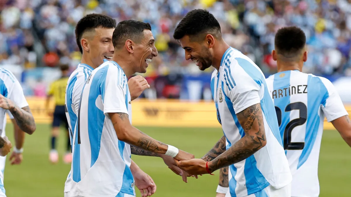 Lee más sobre el artículo Argentina venció 1 a 0 a Ecuador en el primer partido amistoso