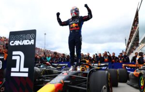 Lee más sobre el artículo Verstappen se impuso en Canadá en una carrera de Fórmula 1 bajo la lluvia