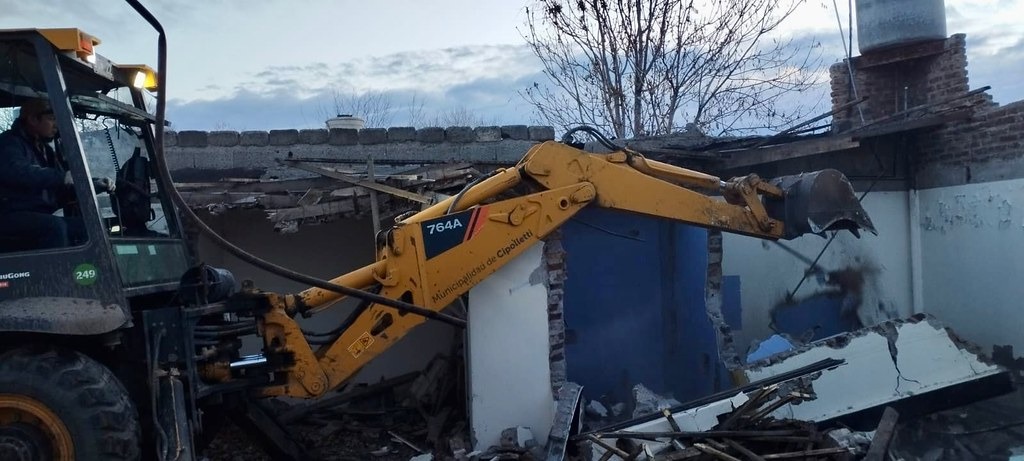 En este momento estás viendo La municipalidad de Cipolletti demolió otro aguantadero