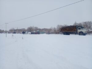 Lee más sobre el artículo Por la acumulación de nieve cortaron el tránsito de la ruta 6 en Paso Córdoba