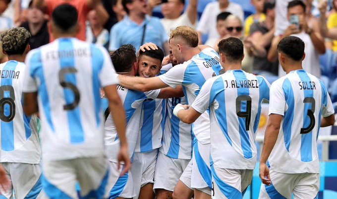 En este momento estás viendo Argentina Sub 23 ganó, clasificó segundo y jugará el Viernes ante Francia en cuartos