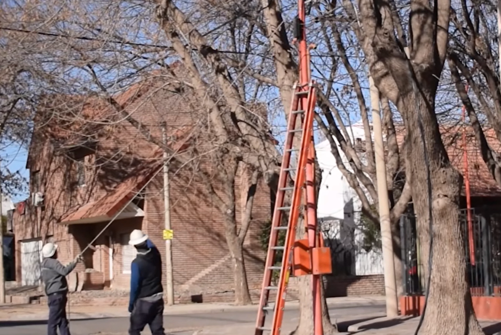 En este momento estás viendo EdERSA finalizó trabajos en el barrio Belgrano de Cipolletti