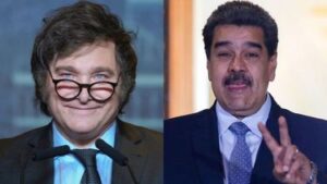 Lee más sobre el artículo Javier Milei tildó de «cómplices» y de «basura» a quienes apoyan a Nicolás Maduro