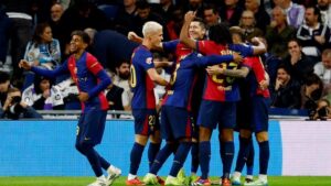 Lee más sobre el artículo Barcelona aplastó al Real Madrid y lo goleó 4-0 en el clásico español