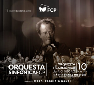 Lee más sobre el artículo Concierto Imperdible de la Orquesta Sinfónica de la Fundación Cultural Patagonia y la Orquesta Filarmónica de Río Negro