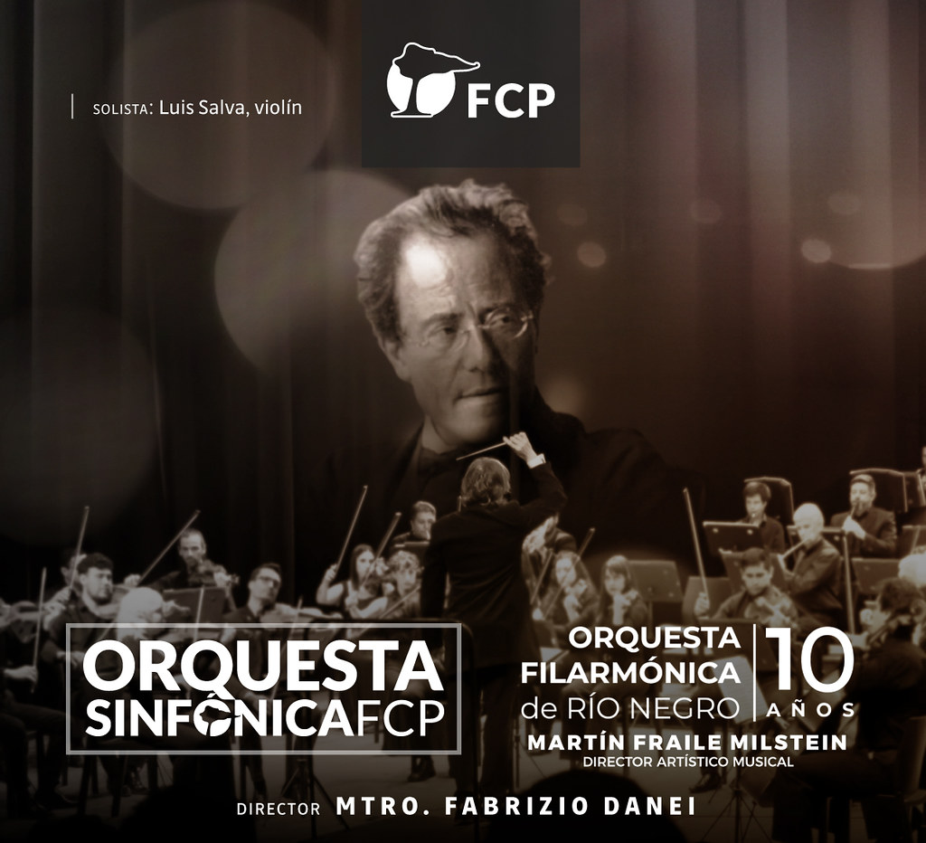 Concierto Imperdible de la Orquesta Sinfónica de la Fundación Cultural Patagonia y la Orquesta Filarmónica de Río Negro