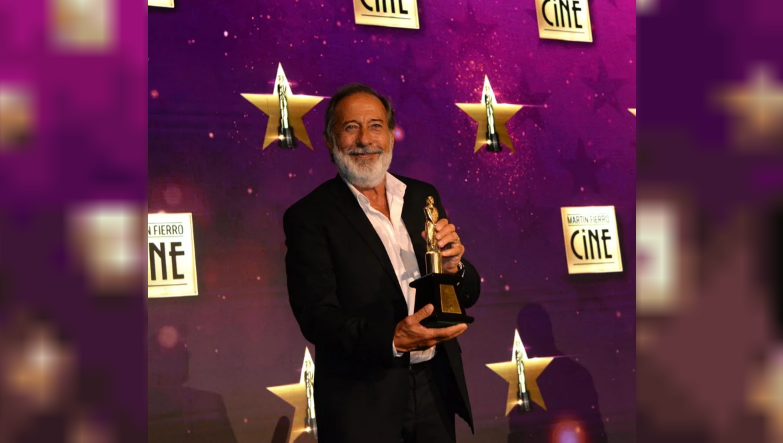 Guillermo Francella se llevó el Martín Fierro de Oro: «Hermosa noche, ¿verdad?»