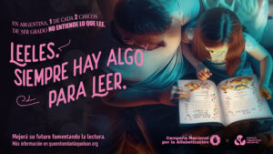 Lee más sobre el artículo #SiempreHayAlgoParaLeer: Invitan a las familias a promover la lectura con los chicos