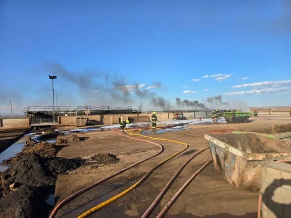 Lee más sobre el artículo Se encuentra contenido el incendio en el predio de la empresa Indarsa