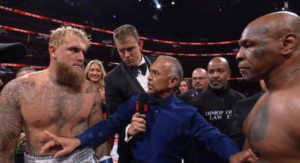 Lee más sobre el artículo Jake Paul le ganó por puntos a Mike Tyson, que volvió al boxeo profesional luego de 19 años