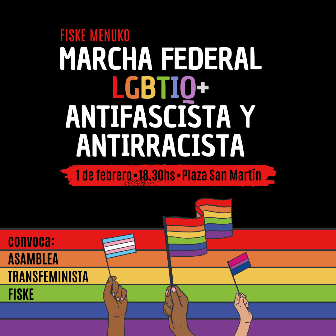 Lee más sobre el artículo Marcha antifascista y antirracista en Río Negro y Neuquén: conocé horarios y lugares de la convocatoria