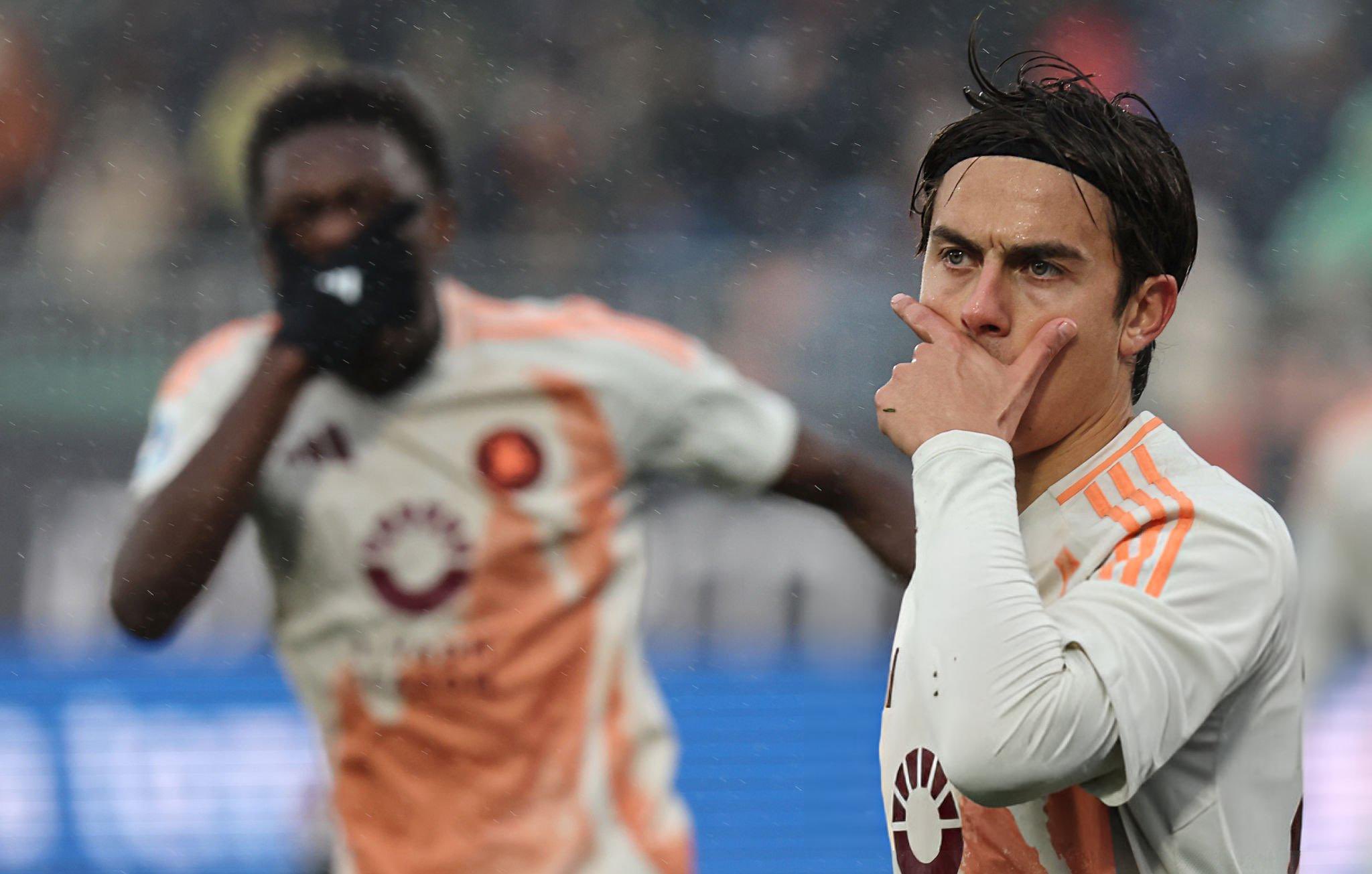 En este momento estás viendo Paulo Dybala le dio el triunfo a la Roma y mantuvo un impactante récord de efectividad