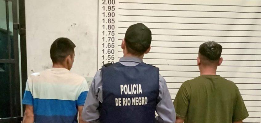 En este momento estás viendo Policía frustró robo y detuvo a dos hombres en Cipolletti