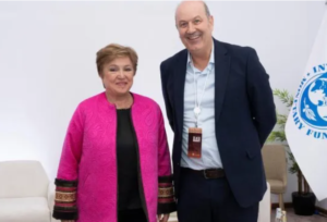 Lee más sobre el artículo Federico Sturzenegger se reunió con Kristalina Georgieva en Arabia Saudita