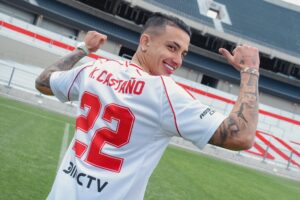 Lee más sobre el artículo Kevin Castaño tuvo su primer entrenamiento con River