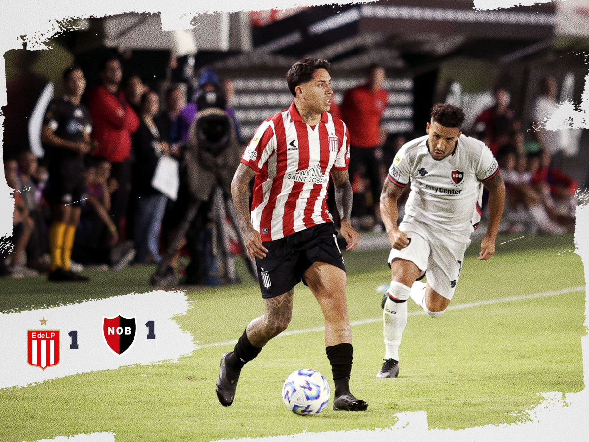 Lee más sobre el artículo Estudiantes, que terminó con dos expulsados, igualó 1-1 de local con Newell’s