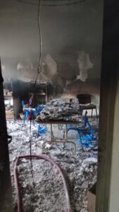 Lee más sobre el artículo Un incendio en Alas de alma causó daños considerables en las instalaciones cipoleñas
