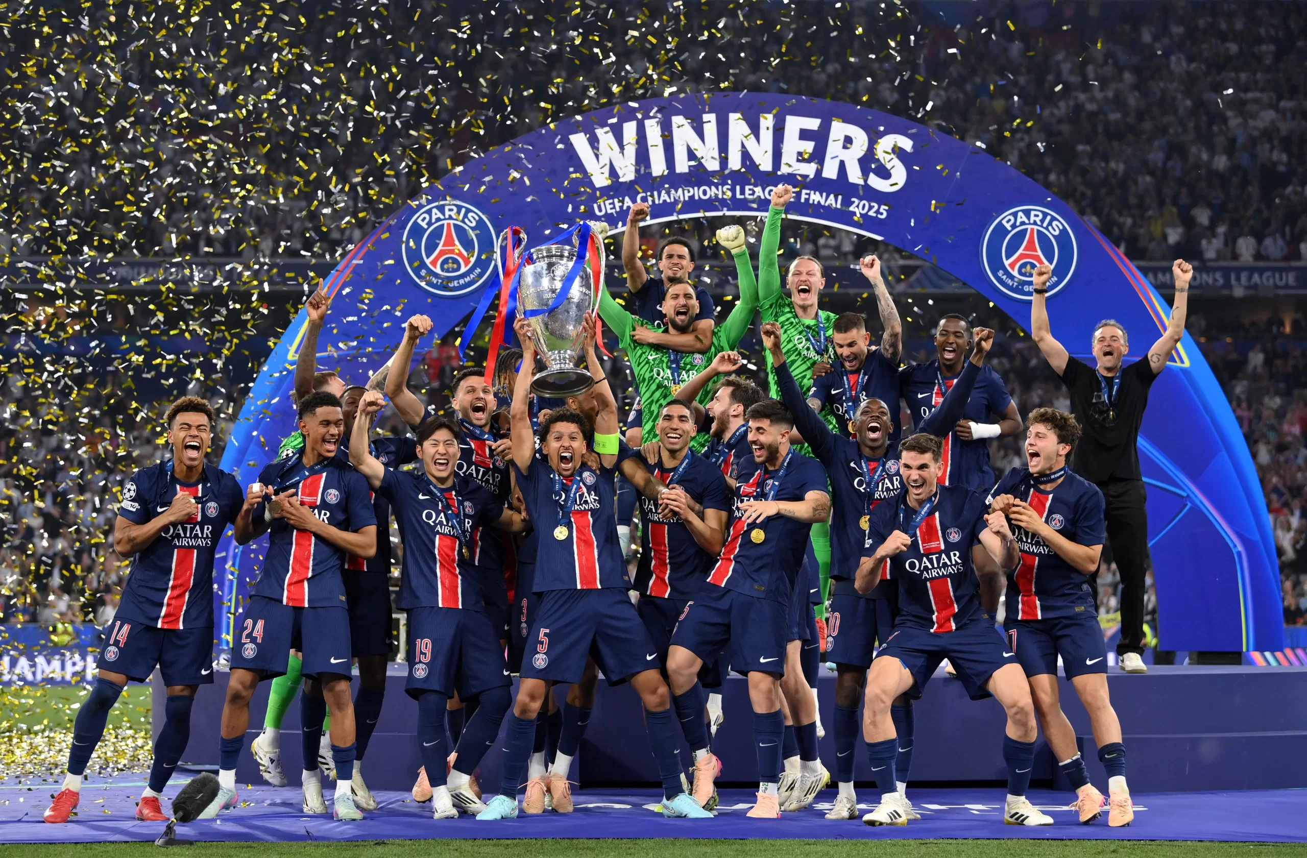 Lee más sobre el artículo PSG aplastó a Inter de Lautaro y se consagró campeón de la Champions