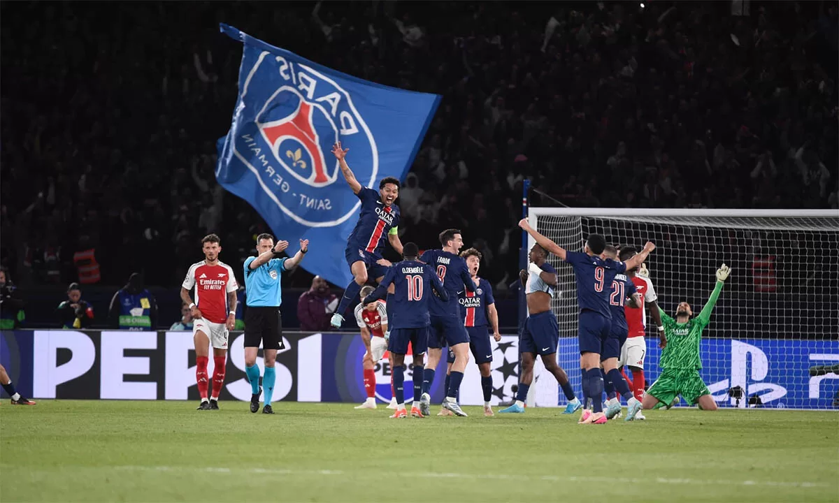 Lee más sobre el artículo Champions League: PSG superó a Arsenal y será el rival del Inter de Lautaro