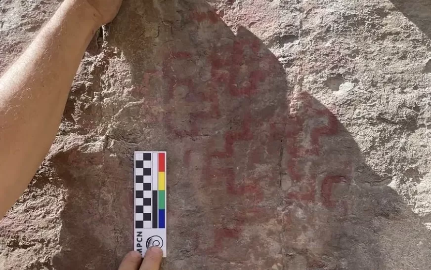 Lee más sobre el artículo Descubren pinturas rupestres en el Área Natural Protegida Río Limay