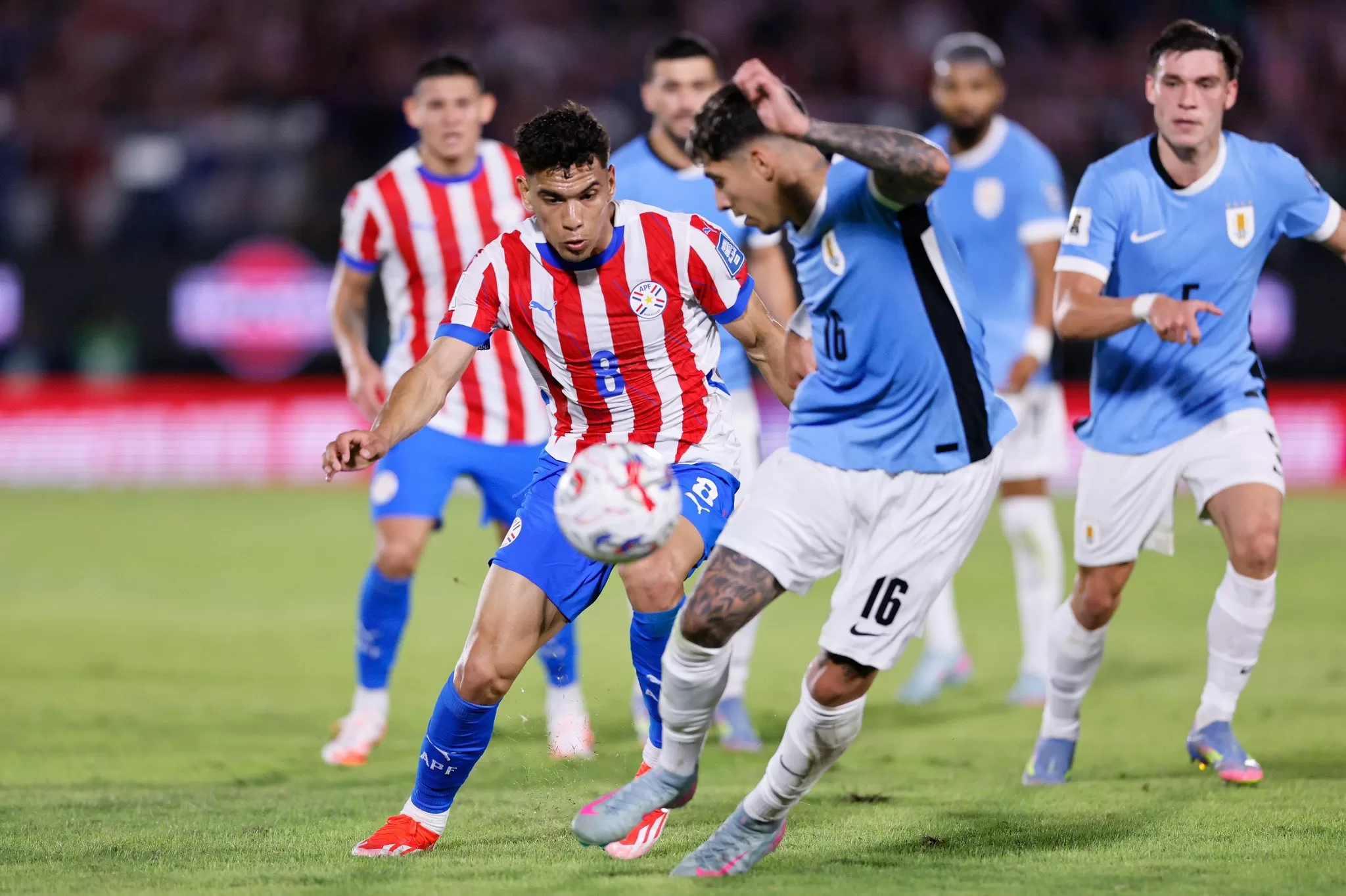 En este momento estás viendo Paraguay le ganó 2-0 a Uruguay y quedó a un paso de la clasificación al Mundial 2026