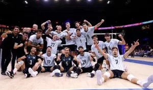 Lee más sobre el artículo Enorme triunfo de la Selección de vóley sobre Cuba en la VNL