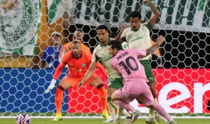 Lee más sobre el artículo El Inter Miami de Messi empató 2-2 con Palmeiras y avanzó a los octavos del Mundial de Clubes