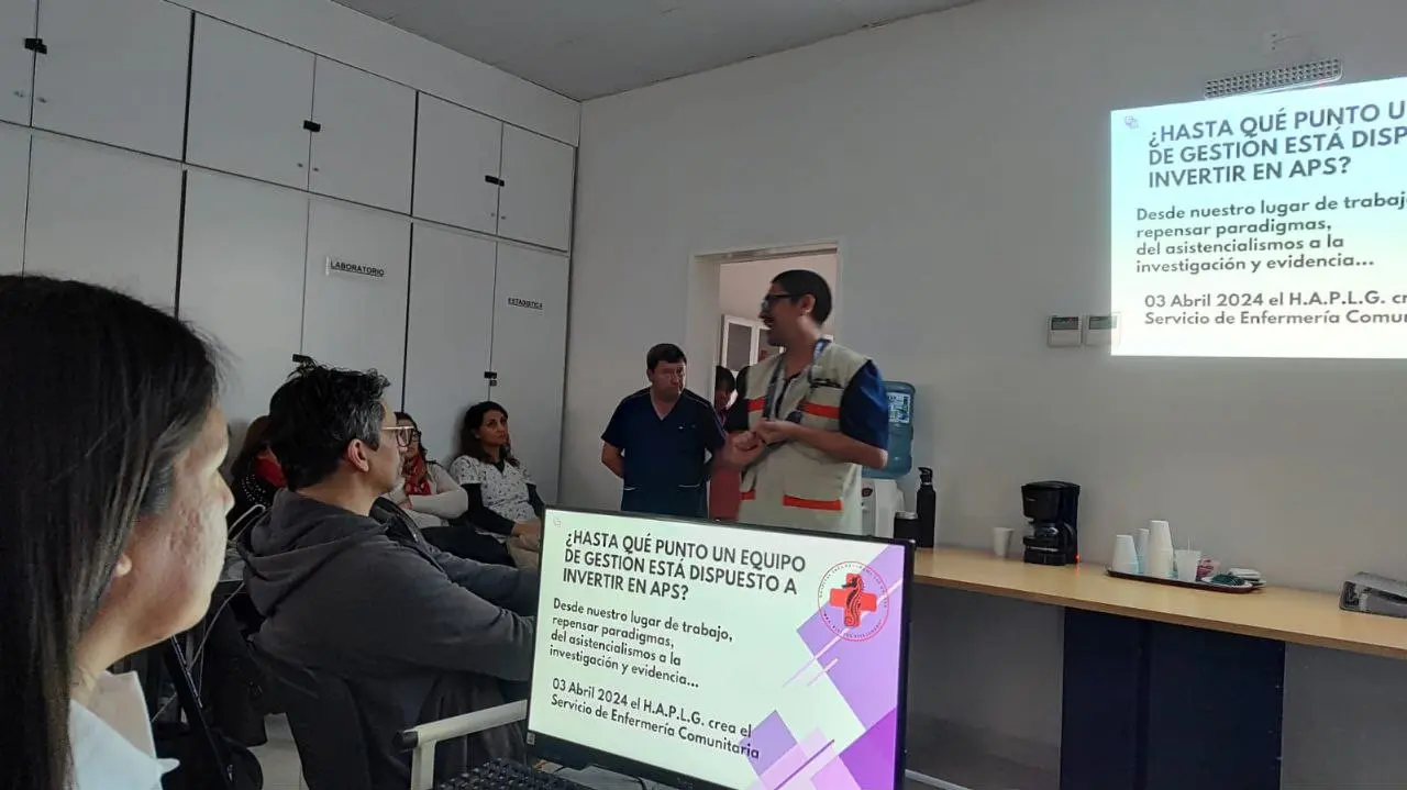 Lee más sobre el artículo Enfermeros de Las Grutas presentan datos para mejorar la salud integral