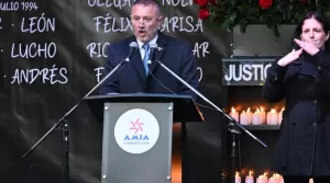 Lee más sobre el artículo A 31 años del atentado a la AMIA, su presidente renovó el reclamo de justicia: “Irán es el máximo responsable”