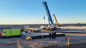 Lee más sobre el artículo Avanzan las obras del oleoducto Vaca Muerta Sur: ya se construyen las estaciones de bombeo