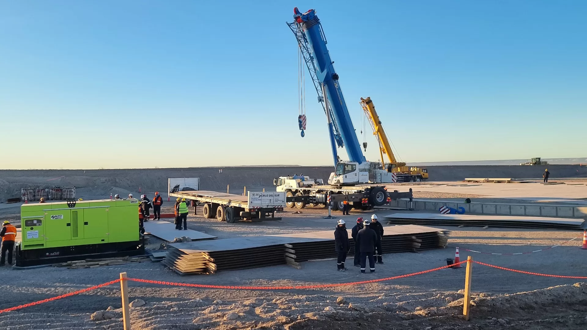 Lee más sobre el artículo Avanzan las obras del oleoducto Vaca Muerta Sur: ya se construyen las estaciones de bombeo