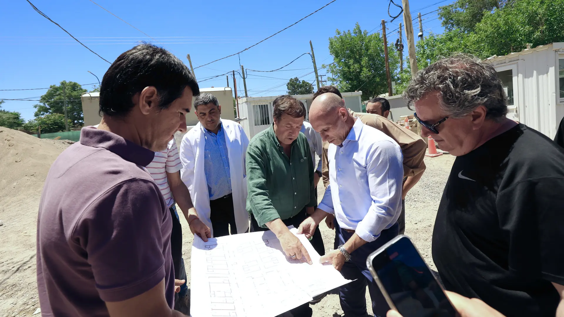 Lee más sobre el artículo Hospital de Cinco Saltos: avance de la obra de la primera ala de internación