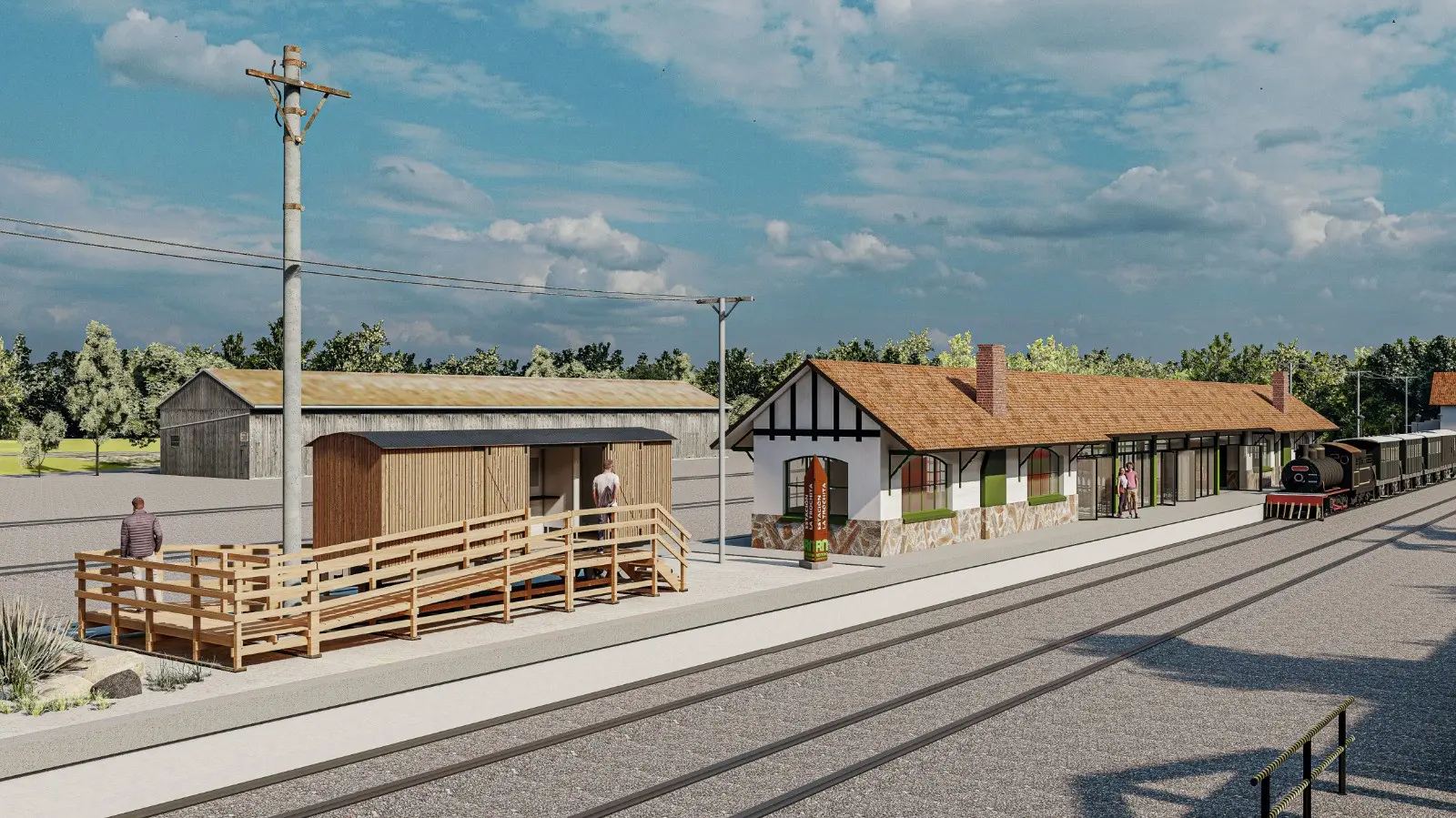 Lee más sobre el artículo Jacobacci pone en valor su histórica estación de tren con un proyecto turístico clave