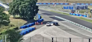 Lee más sobre el artículo Colapinto sufrió un accidente en las pruebas de neumáticos de Alpine en Hungría
