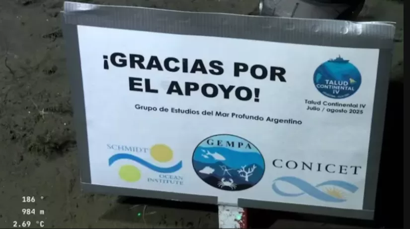 En este momento estás viendo Los científicos del Conicet finalizaron la transmisión histórica en el cañón submarino de Mar del Plata