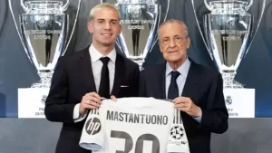 Lee más sobre el artículo El Real Madrid presentó a Mastantuono: “Llegar al club más grande del mundo era un sueño”