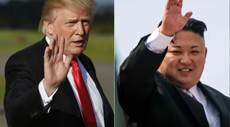 Lee más sobre el artículo Trump espera reunirse con Kim Jong Un este año