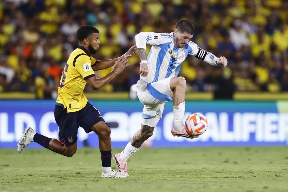 En este momento estás viendo Argentina cerró las Eliminatorias con un traspié en Ecuador