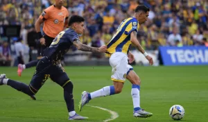 Lee más sobre el artículo Rosario Central, con un gol olímpico de Ángel Di Maria, empató 1-1 ante Boca