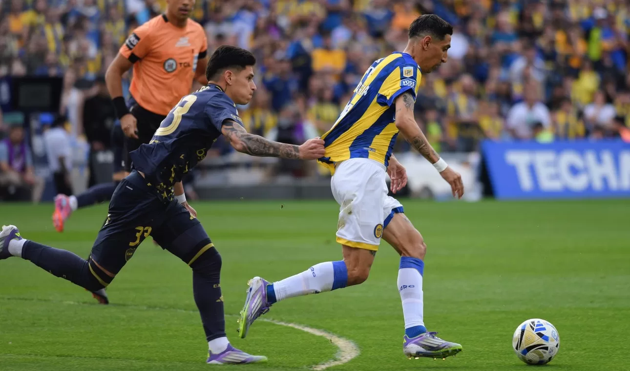 En este momento estás viendo Rosario Central, con un gol olímpico de Ángel Di Maria, empató 1-1 ante Boca