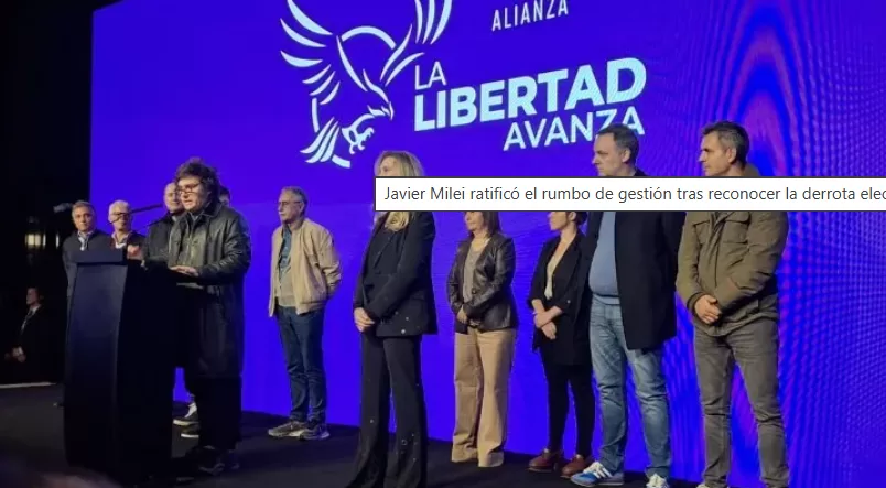 Lee más sobre el artículo Javier Milei reunió al Gabinete tras el duro revés electoral en Buenos Aires
