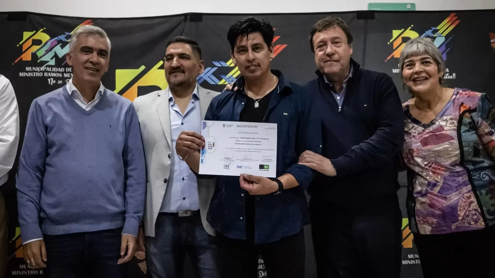 Lee más sobre el artículo Destacan obra de gas en Ramos Mexia: cambiará la vida de 131 familias