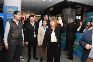 Lee más sobre el artículo Bullrich apuntó contra los gobernadores y defendió la relación del Gobierno con Estados Unidos